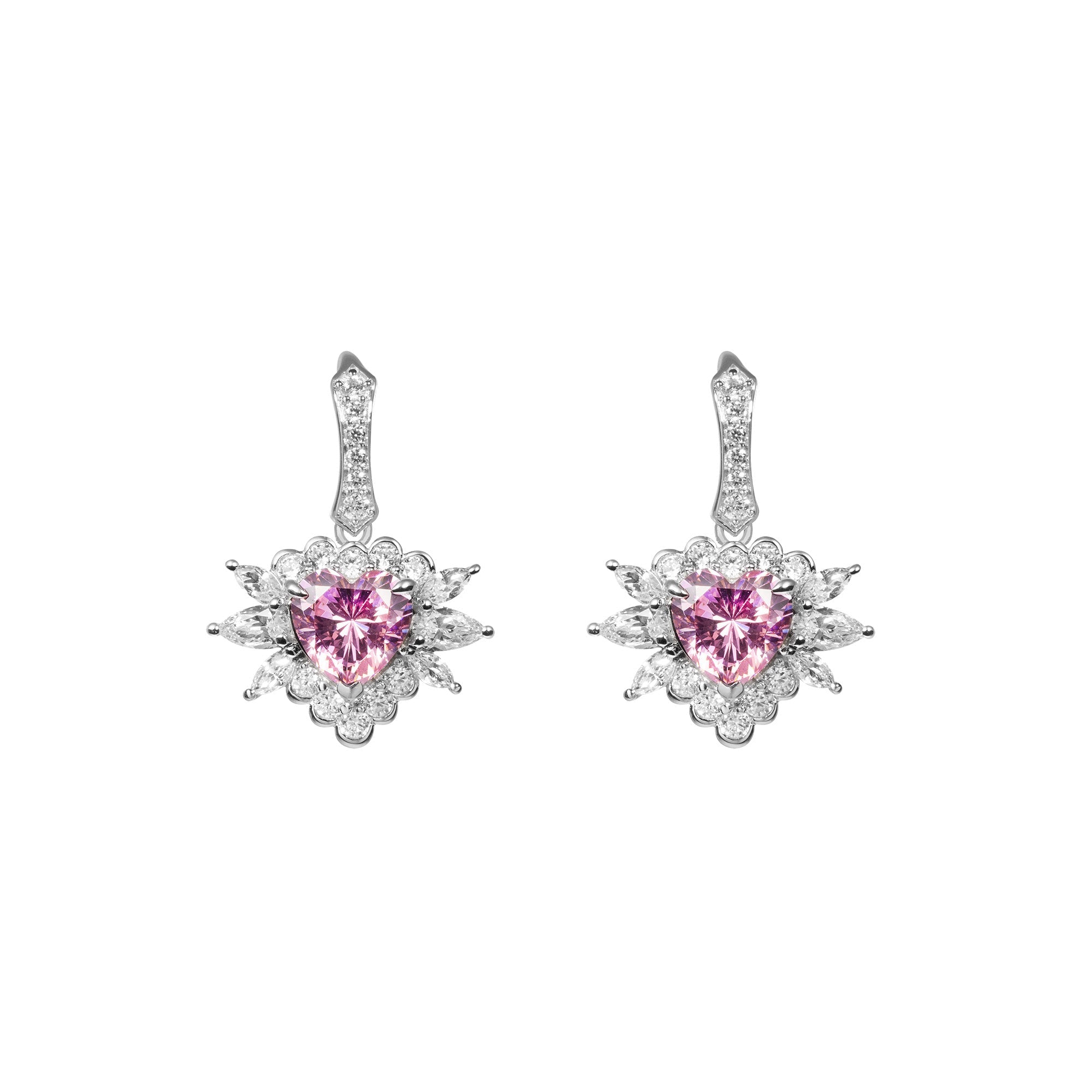 Fresco Bubbles Flamingo Pink Earrings