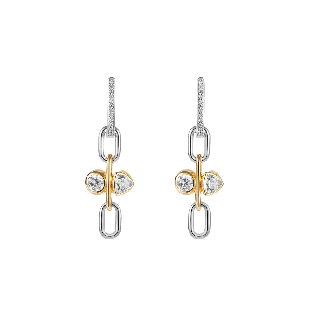 TOGGLE Kaleidoscopic Convertible Drop Earrings
