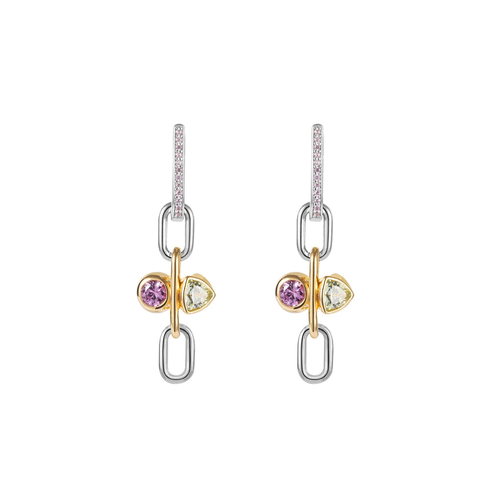TOGGLE Kaleidoscopic Convertible Drop Earrings