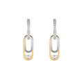 TOGGLE Convertible Hoop Earrings with Drop Charms