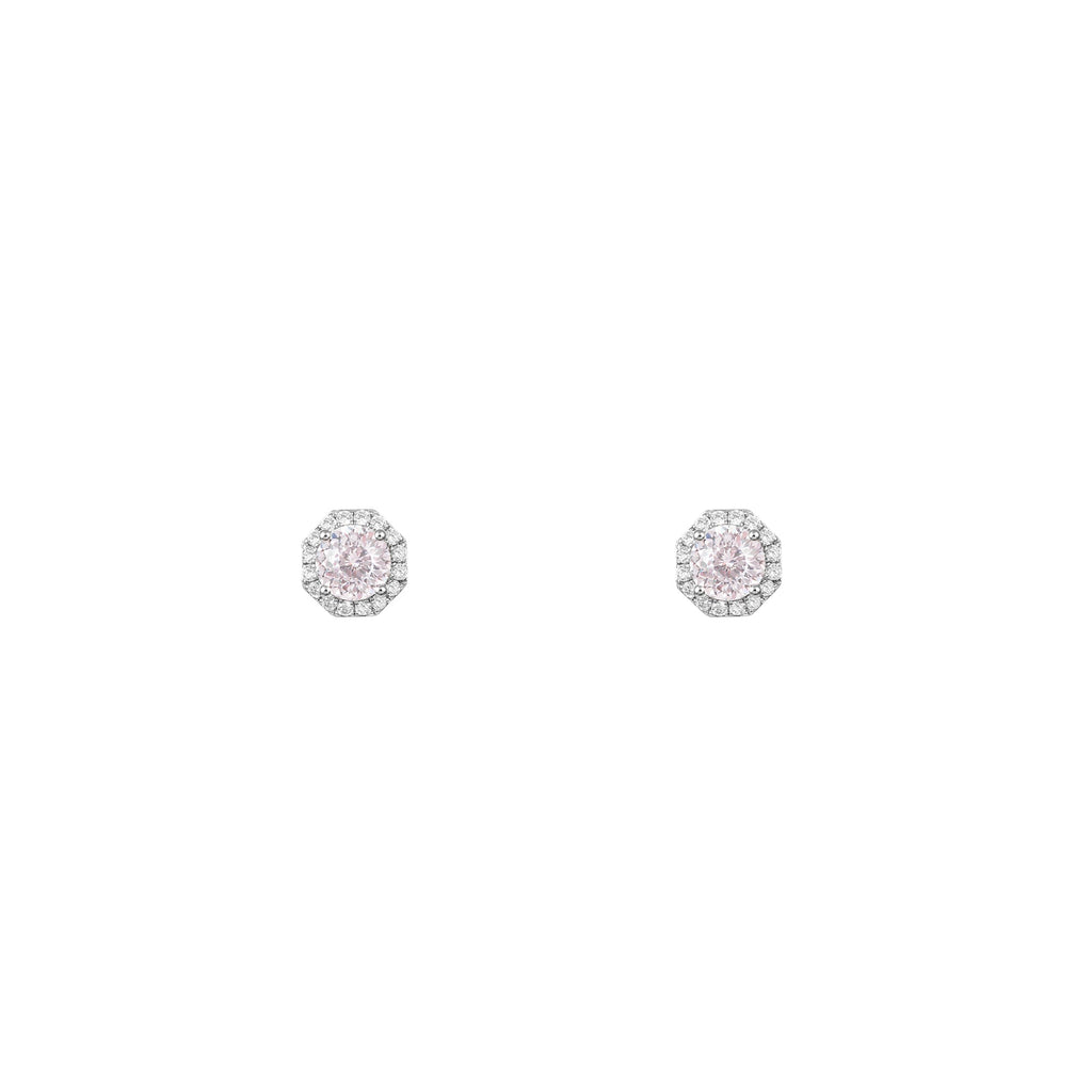 I'm 120V Exquisito Stud Earrings - Fancy Pink