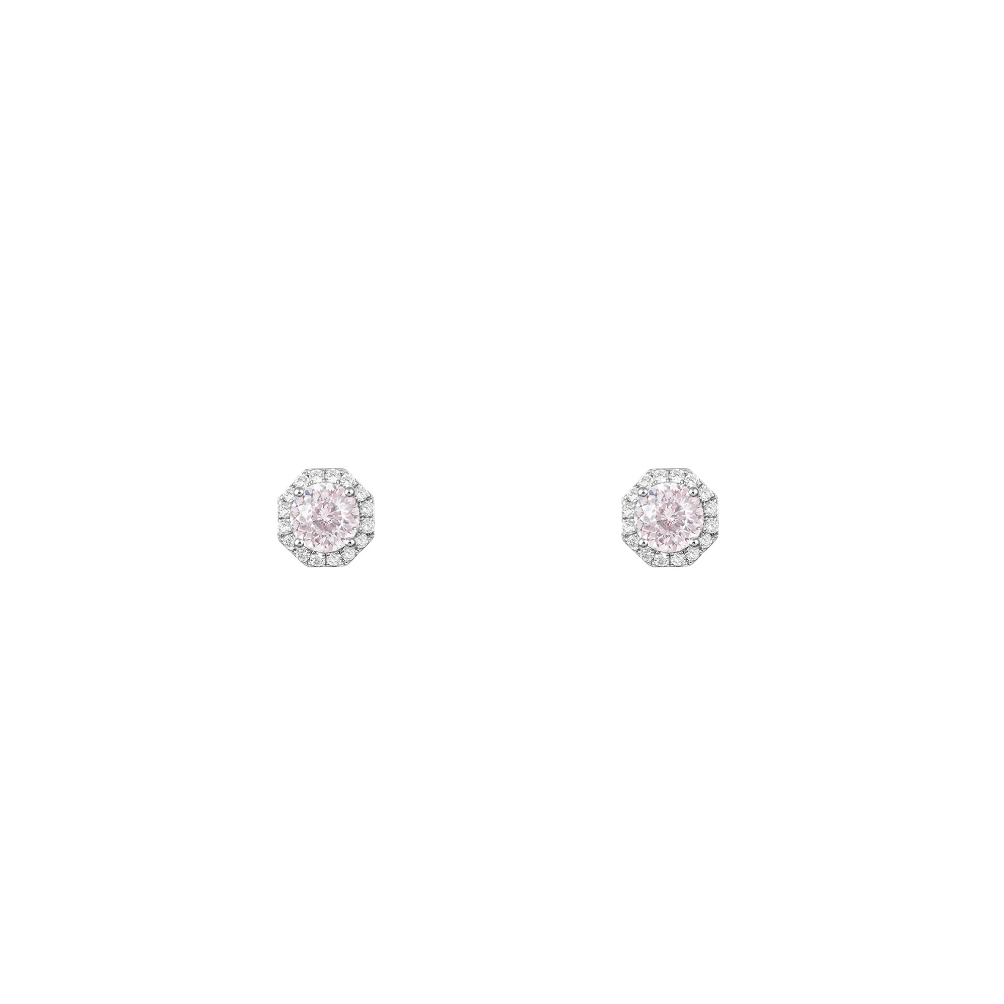 I'm 120V Exquisito Stud Earrings - Fancy Pink