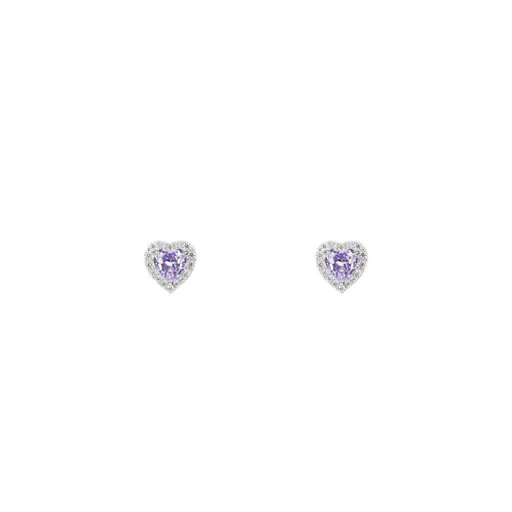 I'm 120V Encantador Stud Earrings - Lavender Purple