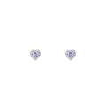 I'm 120V Encantador Stud Earrings - Lavender Purple