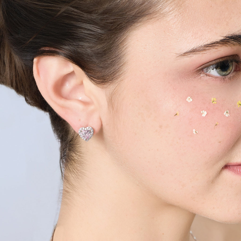 I'm 120V Encantador Stud Earrings - Fancy Pink