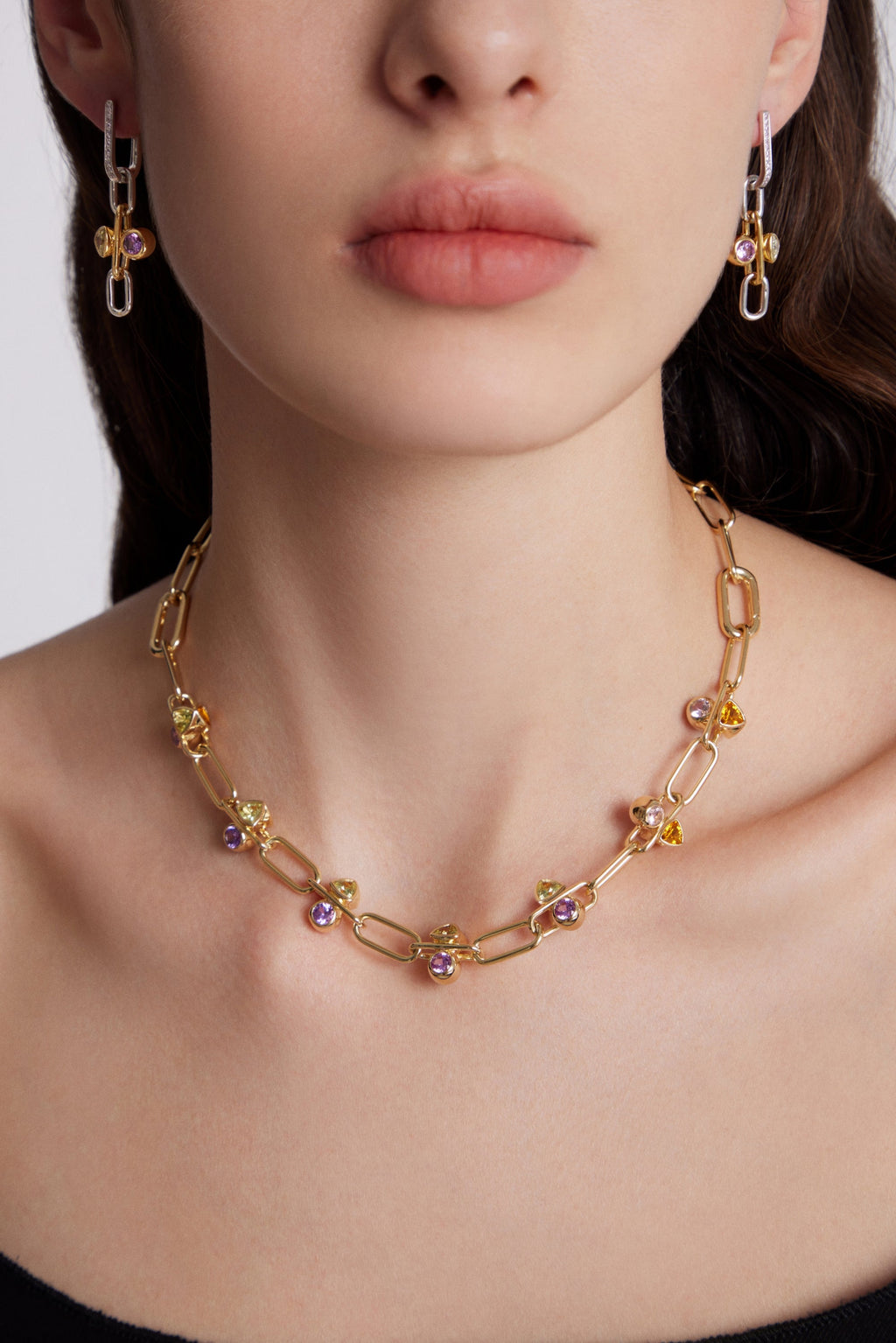 TOGGLE Kaleidoscopic Convertible Drop Earrings